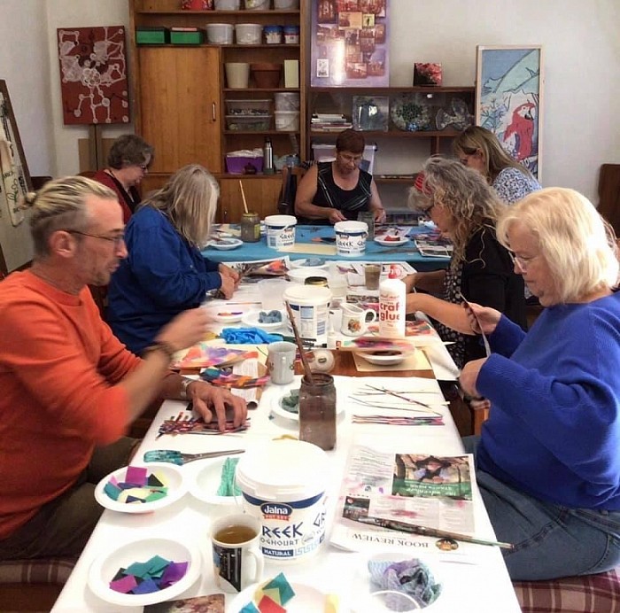 Art Workshop at Lillefield Eden Valley SA 2021